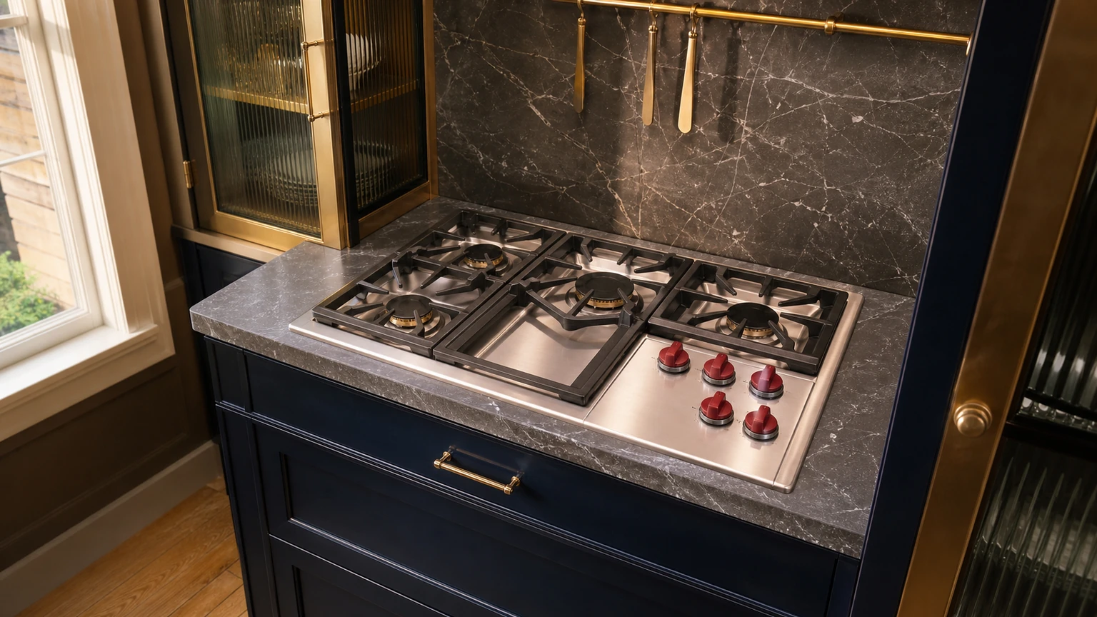 Built-in cooktop diagnostic visit in the service area